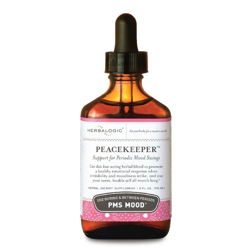 [BRSWIG32BAMGAFIV] Peacekeeper Liquid Herb Drops - Reduces PMS Related Mood Swings - Based on the Traditional Chinese Formula Xiao Yao San with Added Herbs for Mood Support - Contains Turmeric - 2 Fl. Oz.