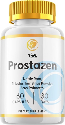 [BRSRABT5C4IGOAAU] (1 Pack) Prostazen Prostate Support Capsules – Prostazen Pills Supplement, Maximum Strength, New Improved Multivitamin Formulation, Prostazen Reviews, 60 Capsules