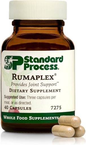 [BRSWIYT7BIABCEI7] Standard Process Rumaplex - Healthy Liver Support Supplement - Body Health Supplement with Vitamin A & Niacin - Aid Liver Health & Bile Production - 40 Capsules