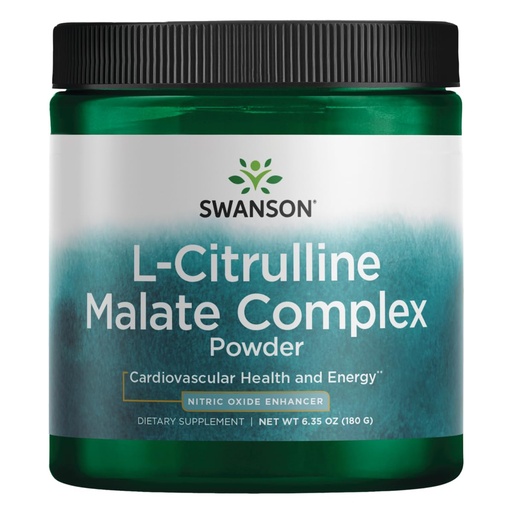 [BRSWIGA3DMGQGCYZ] Swanson Amino Acid L-Citrulline Malate Complex 6.35 Ounce (180 g) Pwdr