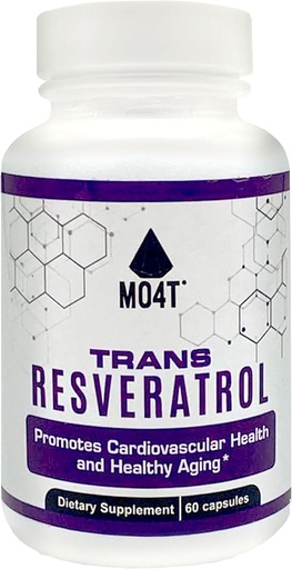 [BRSROZQZCF5WEHIY] Trans Resvératrol Antioxydant- aide à combattre le stress oxydant- favorise le vieillissement en santé - 60 capsules