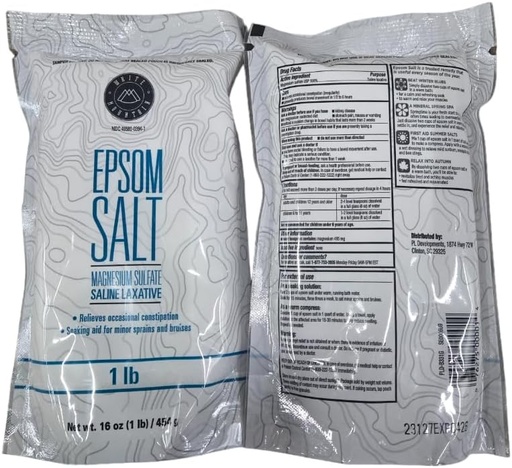 [BRSWIY3YCQHRWCTC] Epsom Salt 16 Oz