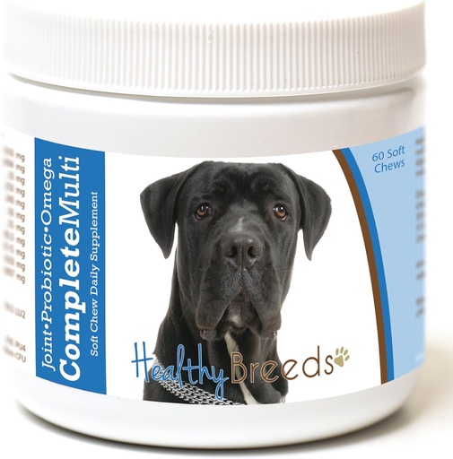 [BRSWGEICBAMQ2ALB] Healthy Breeds Cane Corso All in One Multivitamin Soft Chew 60 Count