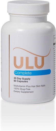 [BRSWYFI2PIPWA2DH] Komplett multivitamin för män och kvinnor: All-Natural & Cruelty Free med Biotin, Collagen, Keratin och mer - Främjar hårväxt och tjocklek - 90 kapslar (30-dagars leverans)