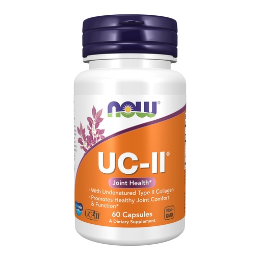 [BRSWIYDRBF7RUC3Y] NOW Foods Supplements, UC-II Type II Collagen with Undenatured Type II Collagen, 60 Veg Capsules