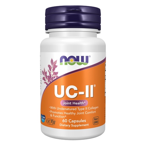 [BRSWIYDRBF7RUC3Y] Now Foods, UC-II, Undenatured Type II Collagen, 60 Vcaps