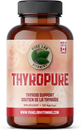 [BRSROBAOCV5GOHLV] Pure Labs Vitamins Thyropure Vegicaps, 120 CT