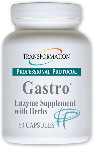 [BRSWI2QDBMNWY2A5] TRANSFORMATION THE GENESIS OF GOOD HEALTH - Gastro Enzyme Supplement with Herbal Blend & Vitamin E, Alleviate Gastrointestinal Discomfort, Digestive Function, Support for Relief of Heartburn, 60