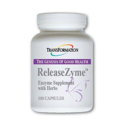 [BRSWIHITAJ7BUAA7] Transformation The Genesis of Good Health Enzymes ReleaseZyme Blend Supplement with Natural Herbs, Advanced Digestive Support Formula with Protease, Break Down Proteins, Plant Based, 100 Capsules