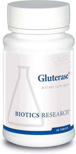 [BRSWGGT5OENB6D34] Biotics Araşdırma Gluten, Xüsusileştirilmiş Enzyme hazırlanması, Tolerase, Gut- Supportive Nutrients, Okra, Marshmallow, Vitamin U Kompleksi, 60 Tablet