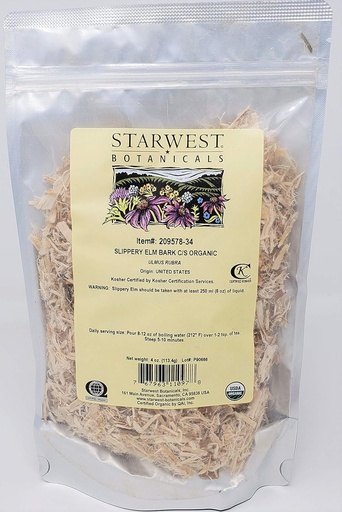 [BRSWIGAMBYBGGEQV] Organic Slippery Elm Bark Cut