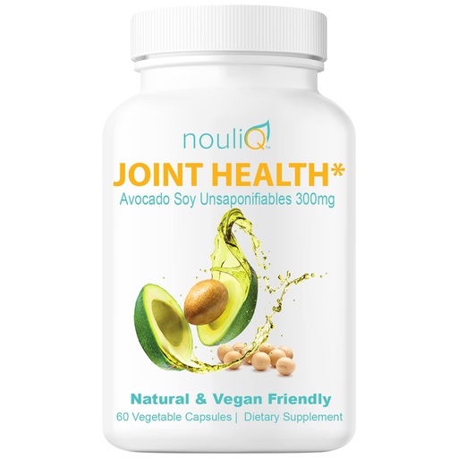 [BRSW2BABA4AQYC3L] Natural & Vegan-Friendly Joint Health Supplement, Avocado Soy Unsaponifiables 300mg, Non-GMO, Free of Any Gluten, Artificial Colors or Flavors, Dairy and Shellfish, 60 Day Supply.