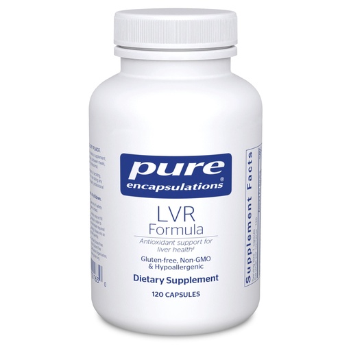 [BRSWIYAIAEFQCF3E] Pure Encapsulations LVR Formula | Hypoallergenic Supplement with Antioxidant Support for Liver Cell Health | 120 Capsules