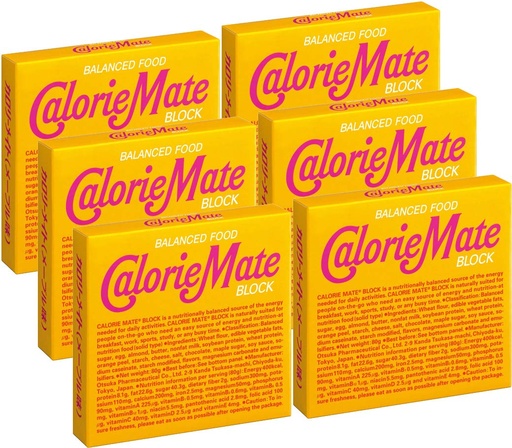 [BRSWKHAKBJ5GICQ2] Otsuka Calorie Mate Balanced Food Maple 2.82oz/80g (6 Pack)