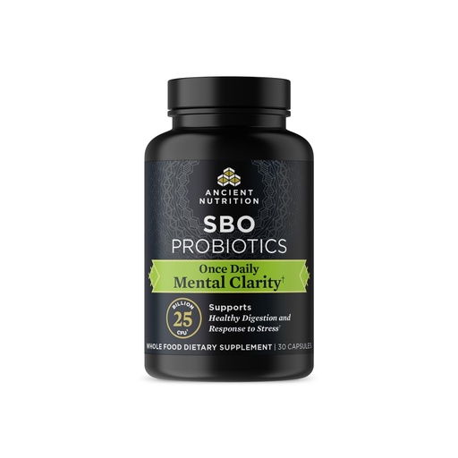 [BRSW2HA6OQPQKYL2] Ancient Nutrition Probiotics for Mental Clarity, Once Daily Probiotics 30Ct, Helps Promote Mental Clarity and Concentration, Supports Healthy Energy and More Restful Sleep, 25 Billion CFUs*