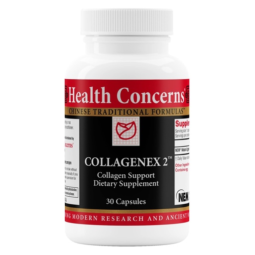 [BRSW2FL4AQMQIAI7] Health Concerns Collagenex 2 – Collagen Supplement for Joint Support & Flexibility – Natural Eggshell Membrane for Men & Women - Connective Tissue Support – Chinese Herbal Supplement - 30 Capsules