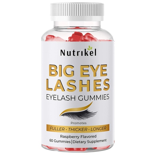 [BRSWYBIBBMBA2CQZ] Big Eye Lashes Hair Growth - Eyelash Growth Gummies for Fuller, Thicker, Longer Lashes