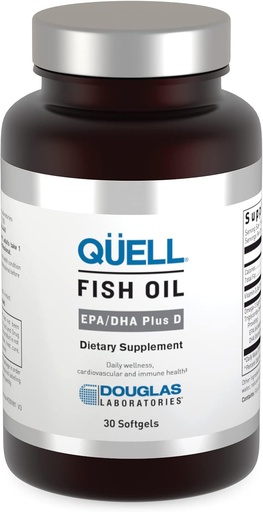 [BRSWIZD7AZYAKGTA] Douglas Laboratories Quell Fish Oil EPA/DHA Plus D 