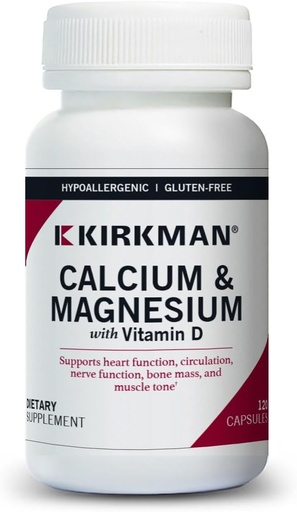 [BRSWIHD3DJ6QO2T4] Calcium Magnesium Capsules - Hypo - 120 count