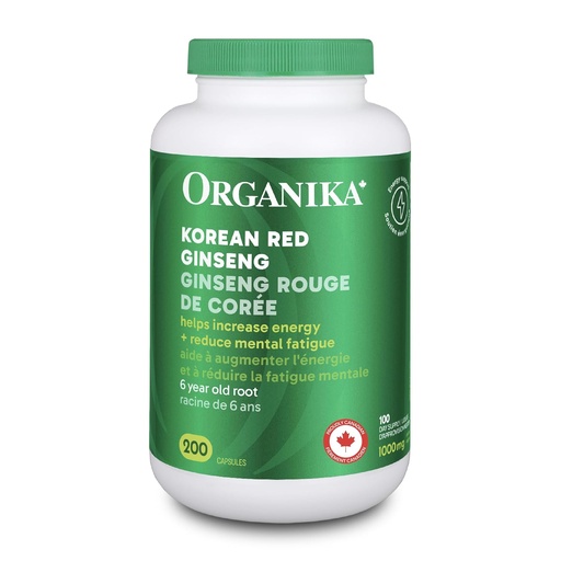 [BRSWIYIPAR5GIDT4] ORGANIKA Korean Red Ginseng, 200 CT