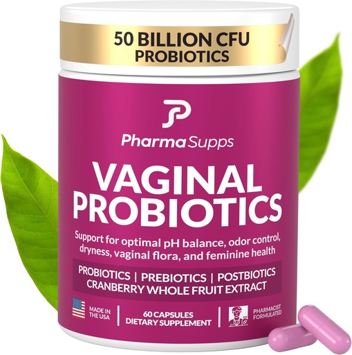 [BRSRAAQTCV6WYCL5] Dones Probiòtices per a la Salut Vaginal, Korea, 50 milions de dòlars amb Probiotics, Prebiòtics, Postbiotics i Cranberrys per en pH, implementació de UTI, Yest, Gut Salut, Odo, syrnes i Feminine