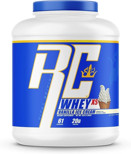 [BRSROGQLOZ6BUG3B] Ronnie Coleman Wei XS Wei Proteïne Poeder Vanille Ice Cream 61 Serves 