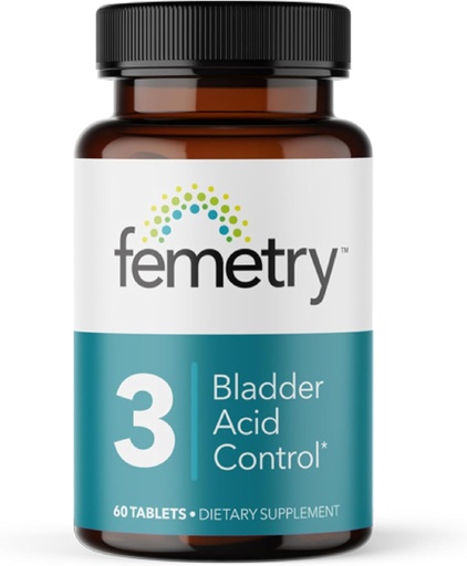 [BRSROHDQCIIQYYLB] LifeSeasons Femetry Bladder Acid Control - Support for Interstitial Cystitis - Reduce Urine Acidity in The Bladder - Eases Flares Caused by Eating or Drinking Acidic Foods - 60 Tablets