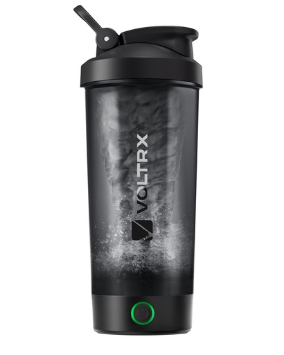 [BRSROZIOCQHBQDT3] VOLTRX Protein Shaker Bottle, Merger USB C Rechargeable Electric Protein Shake Mixer, Shaker Cups for Protein Shakes and Meal Replacement Shakes, BPA Free, 24oz