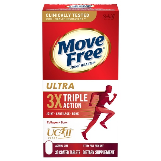[BRSWIZYMBABWIFT6] Schiff Ultra Joint Supplement with Collagen and Hyaluronic Acid, 30 Count