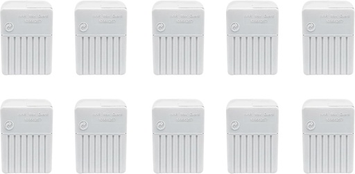 [BRSROZ36PIIGYF3Z] for Siemens/Signia 2.0 Mini Receiver Wax Guards Filters Hearing Aid Accessories Cerumen Stop Cleaning Tool Replacements #10966257 10-Pack/80 Filters (Sony C10 & E10 Compatible)