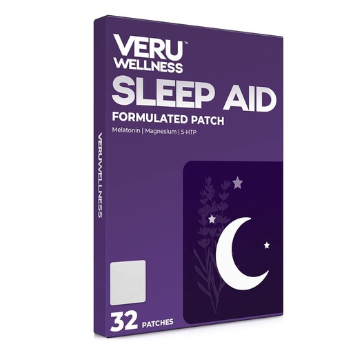 [BRSWYAD5O56AOH3L] Natural Sleep Patch - Contains Melatonin, 5-HTP & Magnesium - Tranquil Sleep & Jet lag - Fall Asleep Faster – Sleeping Patch for Adults - Comfortable & Easy to Apply