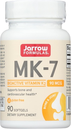 [BRSW2YIYBUHWA3L3] Jarrow Formulas MK-7, 90 mcg, 90 Softgels