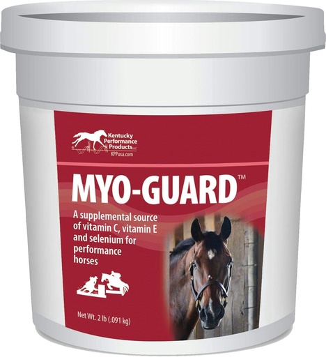 [BRSWIYQBBMNG2E3Y] Kentucky Performance Products Myo-Guard, 2 фунта, ежедневная антиоксидантная поддержка для снижения мышечной болезненности у лошадей