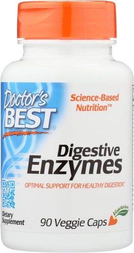 [BRSWIYY4AEIRCHY3] Doctor's Best, (2 Pack) Digestive Enzymes, 90 Veggie Caps