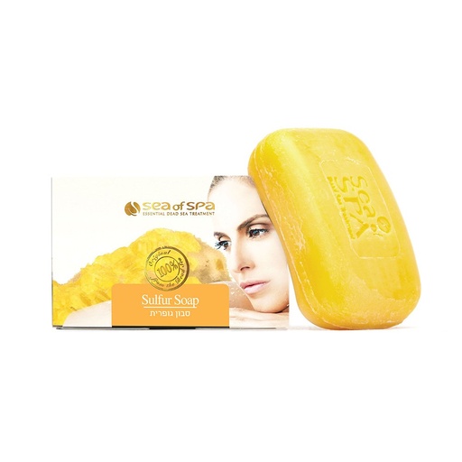 [BRSWIE3ZAEIAOEDU] Dead Sea Sulphur Soap - Psoriasis & Eczema Treatment