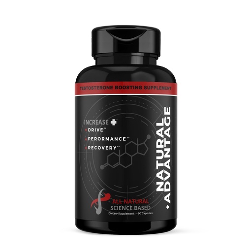 [BRSRO2TROQMQGALX] Natural Advantage - All Natural Testosterone Booster, Tongkat Ali, Fadogia Agrestis, Shilajit, Saw Palmetto, Fenugreek, Maca, Boron Citrate, 1 Pack - (30 Servings) 90ct
