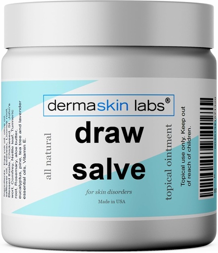 [BRSRAYIEAB5WEALJ] Joonistamine Salve keetmiseks Kerge tsüstid Splinters Burns Mürgis Ivy Ingrown Hair Fast Draw salv valmistatud USAs