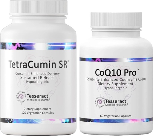 [BRSROGQHPMIRSAI3] Tesseract Medical Research Body Repair with Vitality Boost, Joint Support Supplement, Sustained Release & Coenzyme Q10 Antioxidant Supplement for Optimal Health