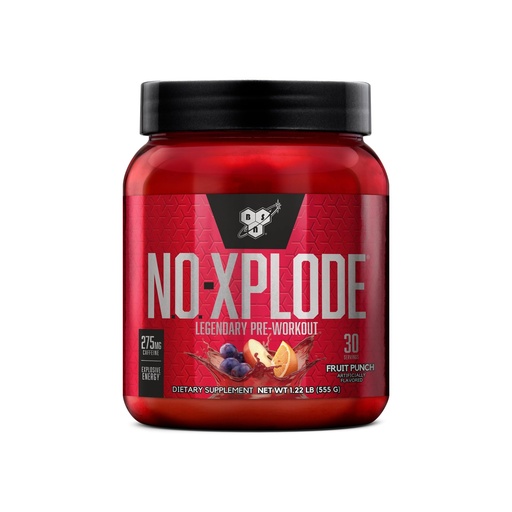 [BRSWIGITBUDA4GAV] BSN N.O.-XPLODE Pre Workout Powder, Energy Supplement for Men and Women with Creatine and Beta-Alanine, Fruit Punch, 30 Servings, 1.2 Pound (Packaging May Vary)