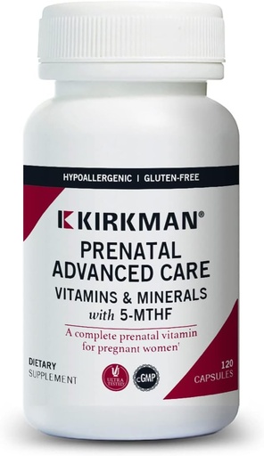 [BRSWYFA7OUCBMFY2] Prenatal Advanced Care, 120 капсули, Kirkman Labs