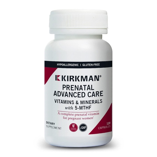 [BRSWYFA7OUCBMFY2] Prenatal Advanced Care, 120 Capsules, Kirkman Labs
