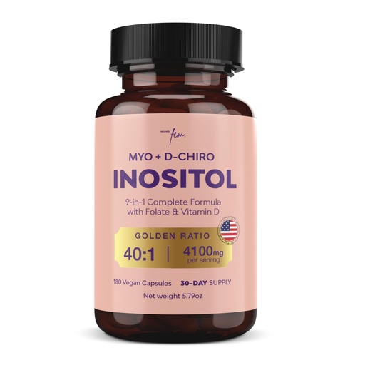 [BRSRAGAZAR4AYAYY] QSTA Myo-Inositol & D-Chiro Inositol Supplement for Women 4100mg (40:1 Ratio) – 9-in-1 Hormonal & Metabolic Support with Folate, Vitamin B6, B12, D3, Zinc & Chromium