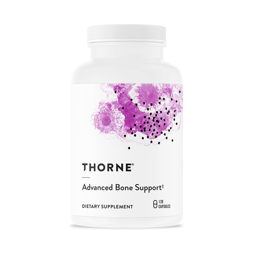 [BRSWIY33DEPGYDLE] THORNE - Advanced Bone Support - Bone Health Supplement for Women & Men with Calcium, Magnesium, Vitamin D, B Vitamins, Folate & Boron* - Gluten, Dairy & Soy-Free - 120 Capsules