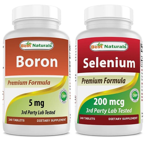 [BRSRMBT4OZ4BOH3G] Boron 5 mg & Selenium 200 mcg