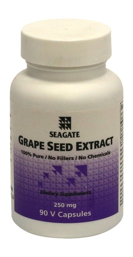 [BRSWIYAPCZ7WYETC] Seagate Products Grape Seed Extract Supplements 250mg, 90 Veg Capsules