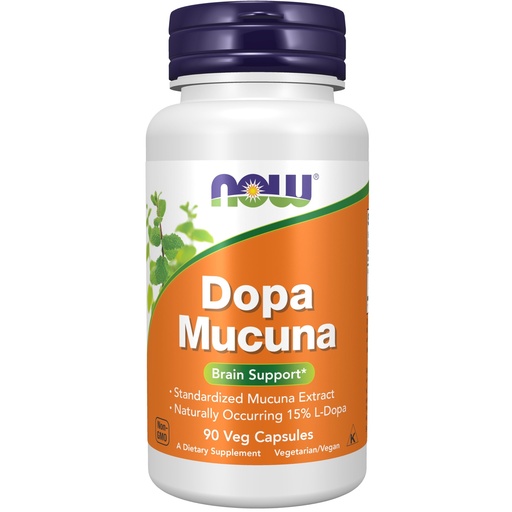 [BRSWIYYYAR6BE2L2] Now Foods DOPA Mucuna,90 Veg Capsules