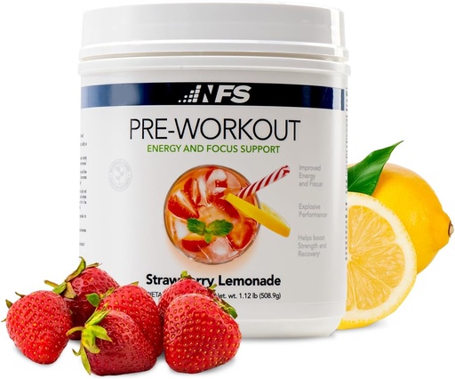 [BRSWKHAICMBGIE3F] NF Sports Pre- Cvičení 25 Serving Strawberry Lemonade