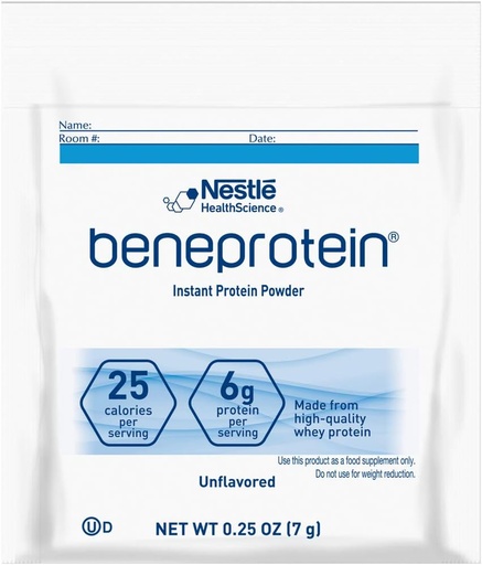 [BRSW2ZQYOF7GCG3V] Beneprotein Instant Protein Powder Packets, Unflavored, 0.25 OZ (Pack of 12)