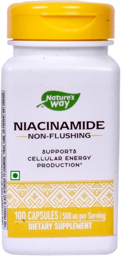 [BRSWI2QGDMIGAGA7] Camino de la Naturaleza Niacinamide 500mg - 100 cápsulas (2-Pack)