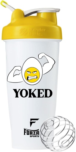 [BRSW2AAYOZ6B4CD6] Forza Sports Blender Bottle x Classic 28 oz. Shaker - Yoked
